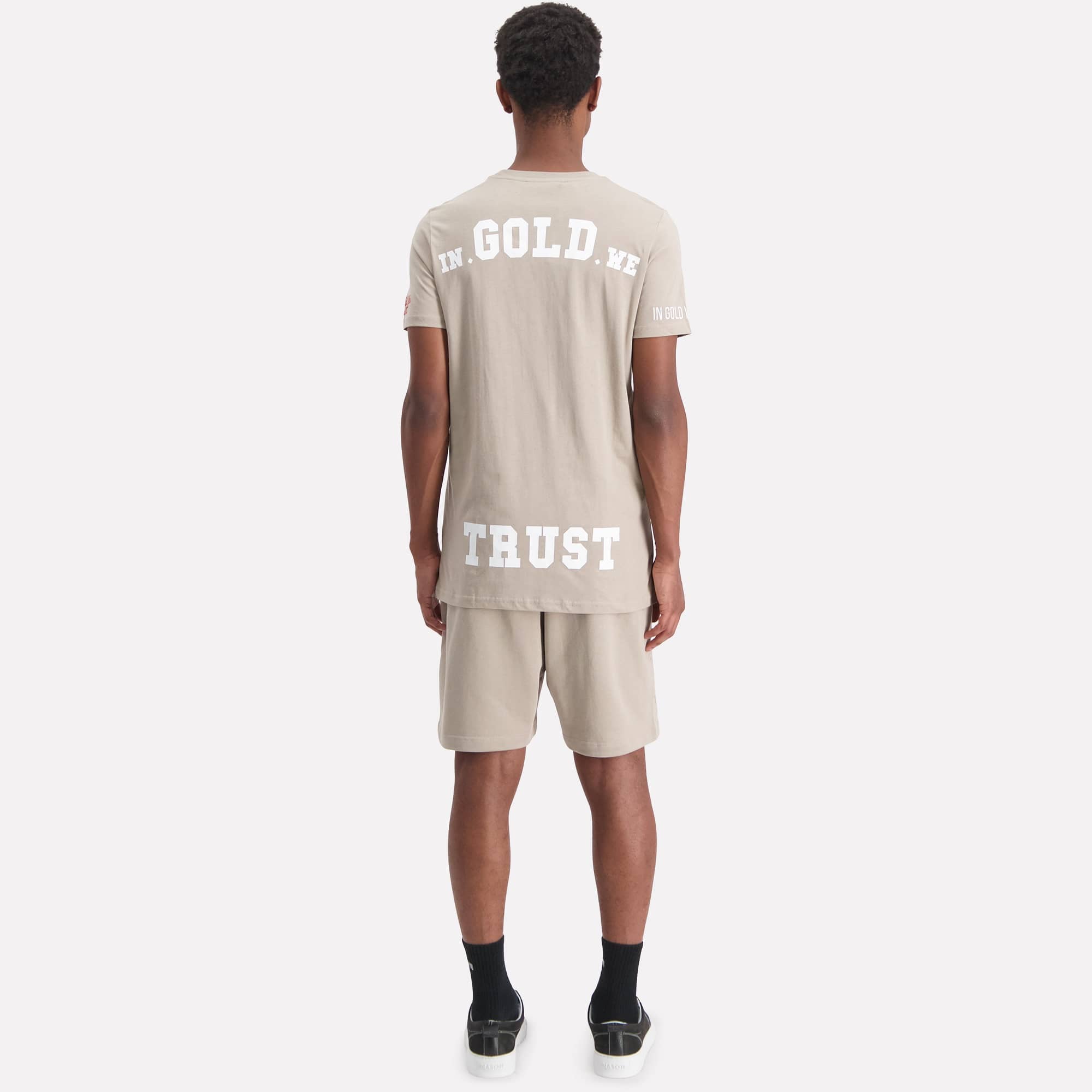In Gold We Trust Pusha T-shirt Zand IGWTT-050
