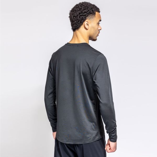 In Gold We Trust Sport Longsleeve T-shirt Zwart