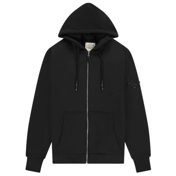 In Gold We Trust The Army Hooded Zip Vest Zwart