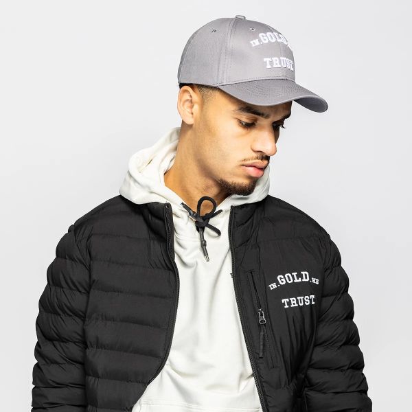 In Gold We Trust Baseball Cap Grijs