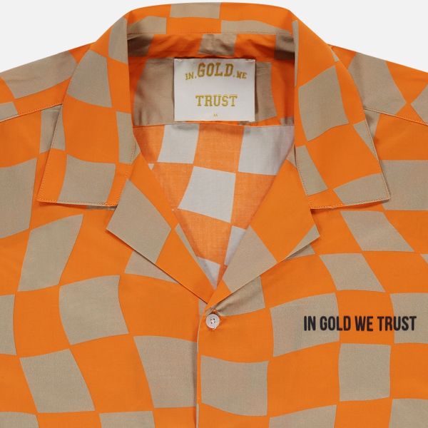 In Gold We Trust The Beach Overhemd Oranje