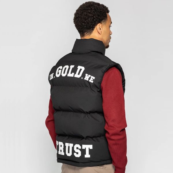 In Gold We Trust The Body Bodywarmer Zwart