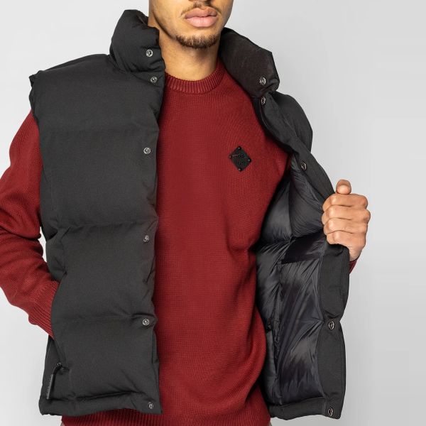 In Gold We Trust The Body Bodywarmer Zwart