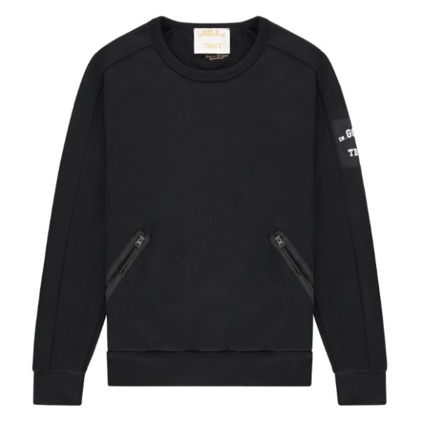 In Gold We Trust The Boost Sweater Zwart