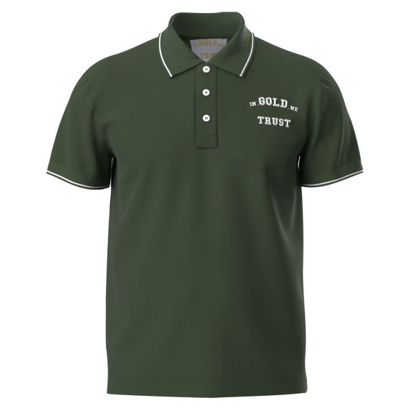In Gold We Trust The Boris Polo Donker Groen