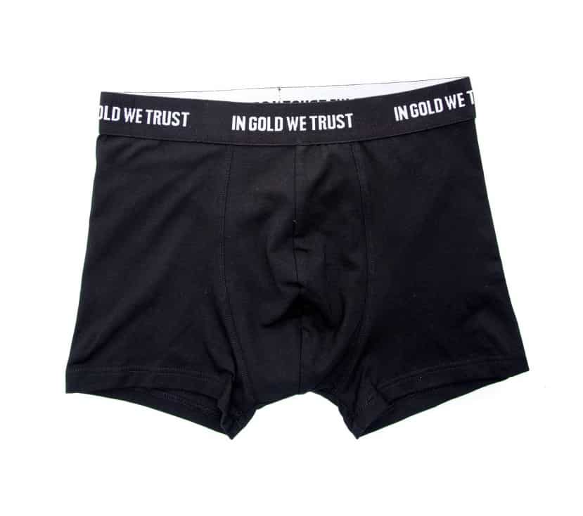 In Gold We Trust Boxer 3-Pack Zwart