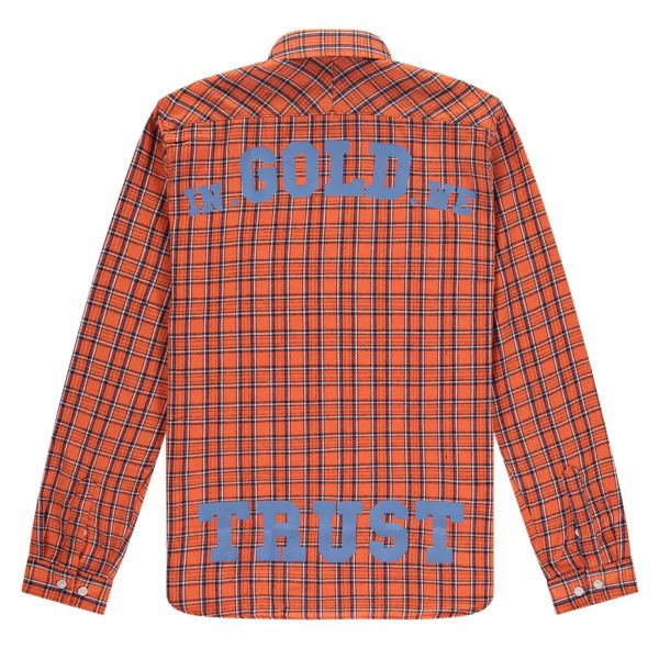 In Gold We Trust The Clash Overshirt Oranje