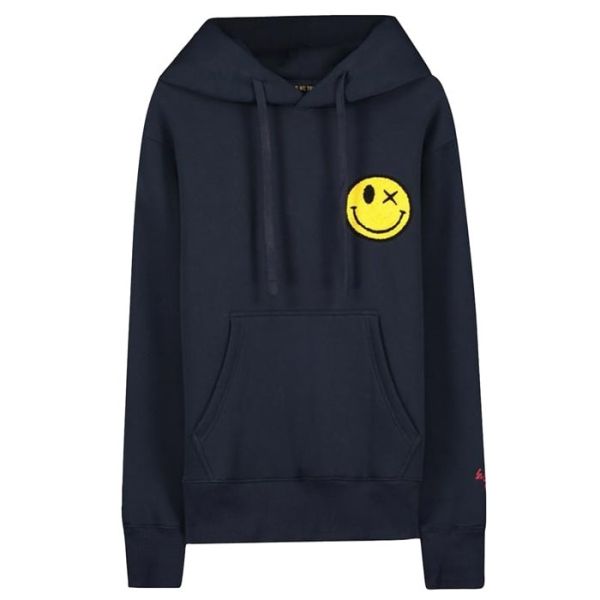 in gold we trust the cobain hoodie navy