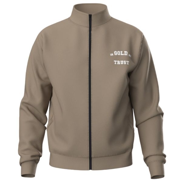 In Gold We Trust The Crocodile Vest Beige