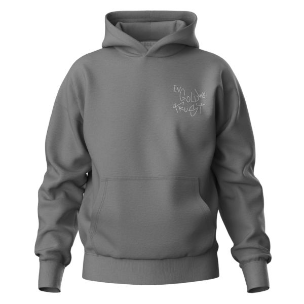 In Gold We Trust The Dyrdek Hoodie Antraciet