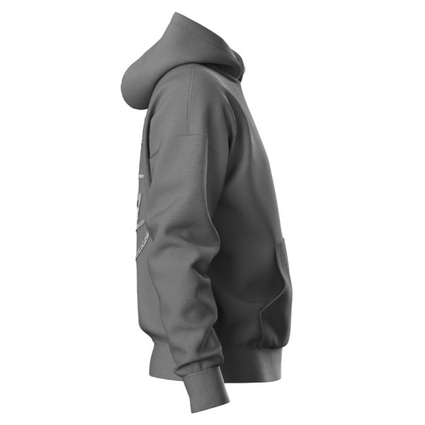 In Gold We Trust The Dyrdek Hoodie Antraciet
