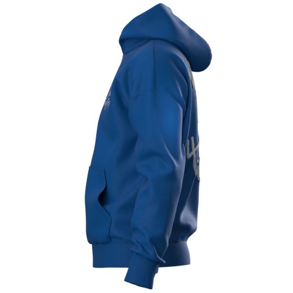 In Gold We Trust The Dyrdek Hoodie Blauw