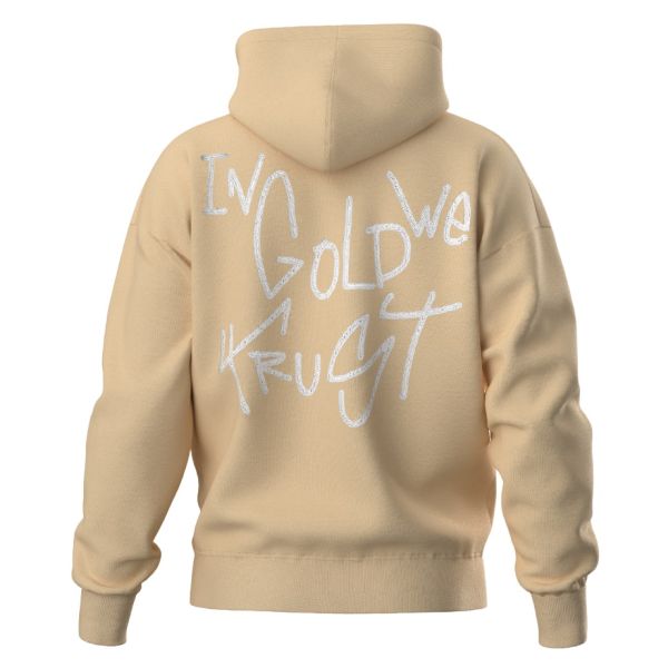 In Gold We Trust The Dyrdek Hoodie Licht Geel