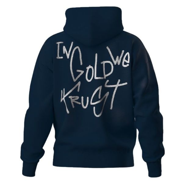 In Gold We Trust The Dyrdek Hoodie Navy