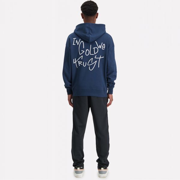 In Gold We Trust The Dyrdek Hoodie Navy