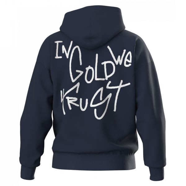 In Gold We Trust The Dyrdek Hoodie Navy