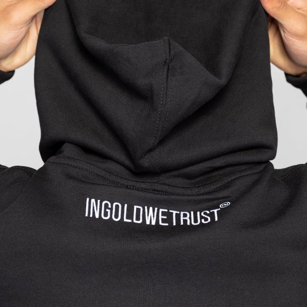 In Gold We Trust The Evolution Hoodie Zwart
