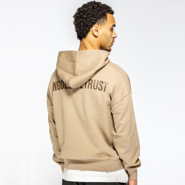 In Gold We Trust The Future Hoodie Beige