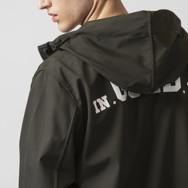 In Gold We Trust The Gift Softshell Jas Donker Groen