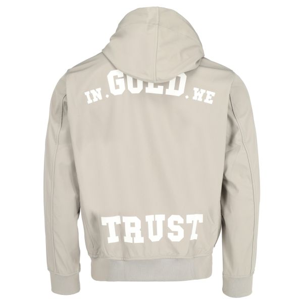 In Gold We Trust The Gift Softshell Jas Grijs