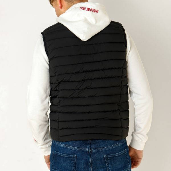 In Gold We Trust The Glory Bodywarmer Zwart