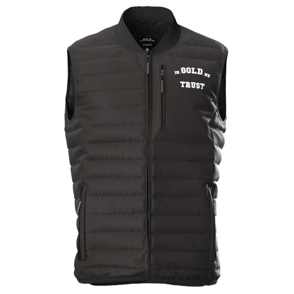In Gold We Trust The Glory Bodywarmer Zwart