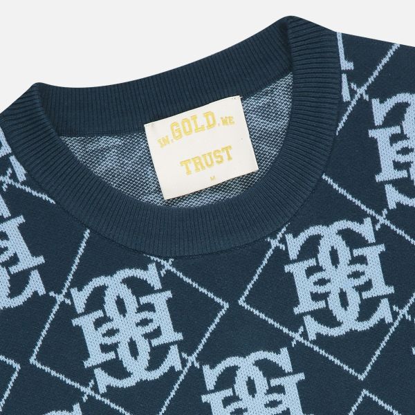 In Gold We Trust The Goetsch Sweater Navy