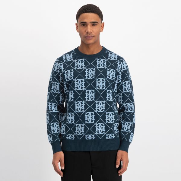 In Gold We Trust The Goetsch Sweater Navy