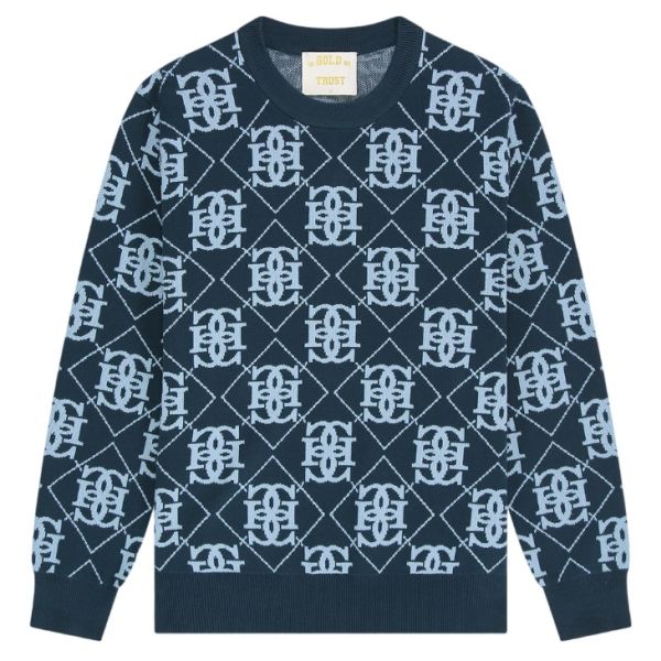In Gold We Trust The Goetsch Sweater Navy
