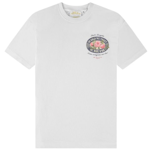 In Gold We Trust The Hotel T-shirt Wit