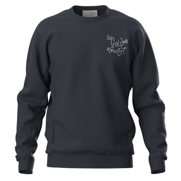 In Gold We Trust The Houston Sweater Navy
