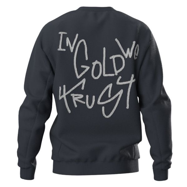 In Gold We Trust The Houston Sweater Navy