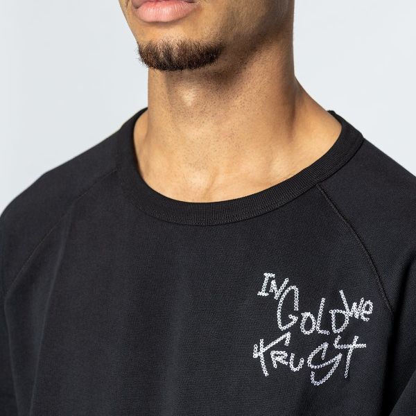In Gold We Trust The Houston Sweater Zwart