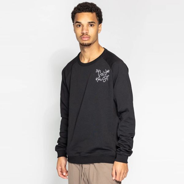 In Gold We Trust The Houston Sweater Zwart