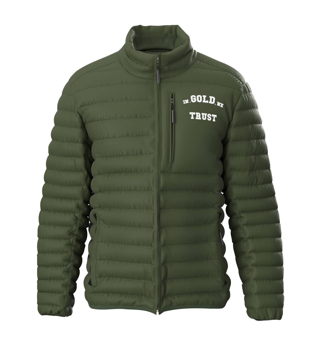 In Gold We Trust The K1 Jas Donker Groen