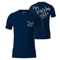 In Gold We Trust The Koston T-shirt Donker Blauw