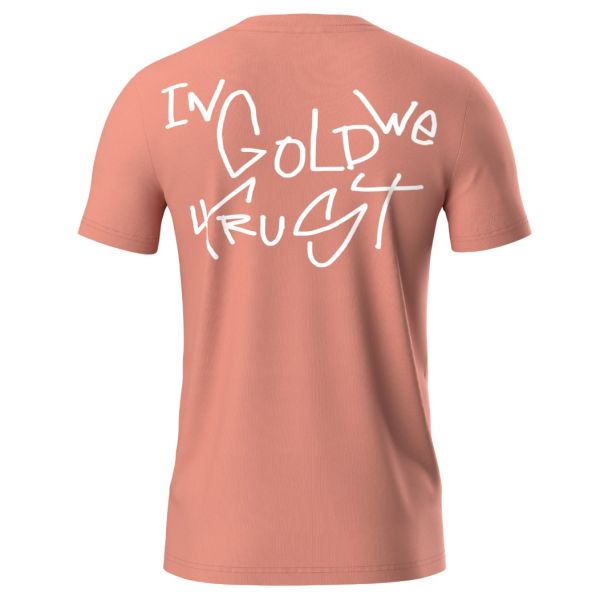 In Gold We Trust The Koston T-shirt Donker Peach