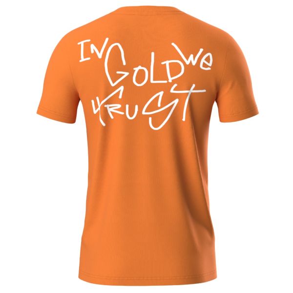 In Gold We Trust The Koston T-shirt Oranje