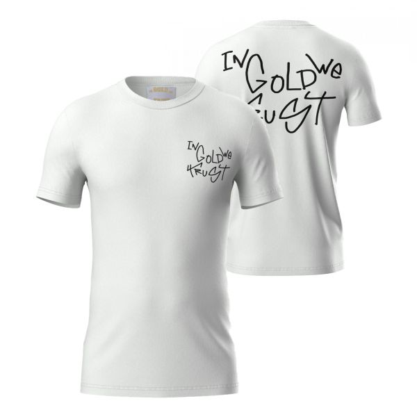 In Gold We Trust The Koston T-shirt Wit