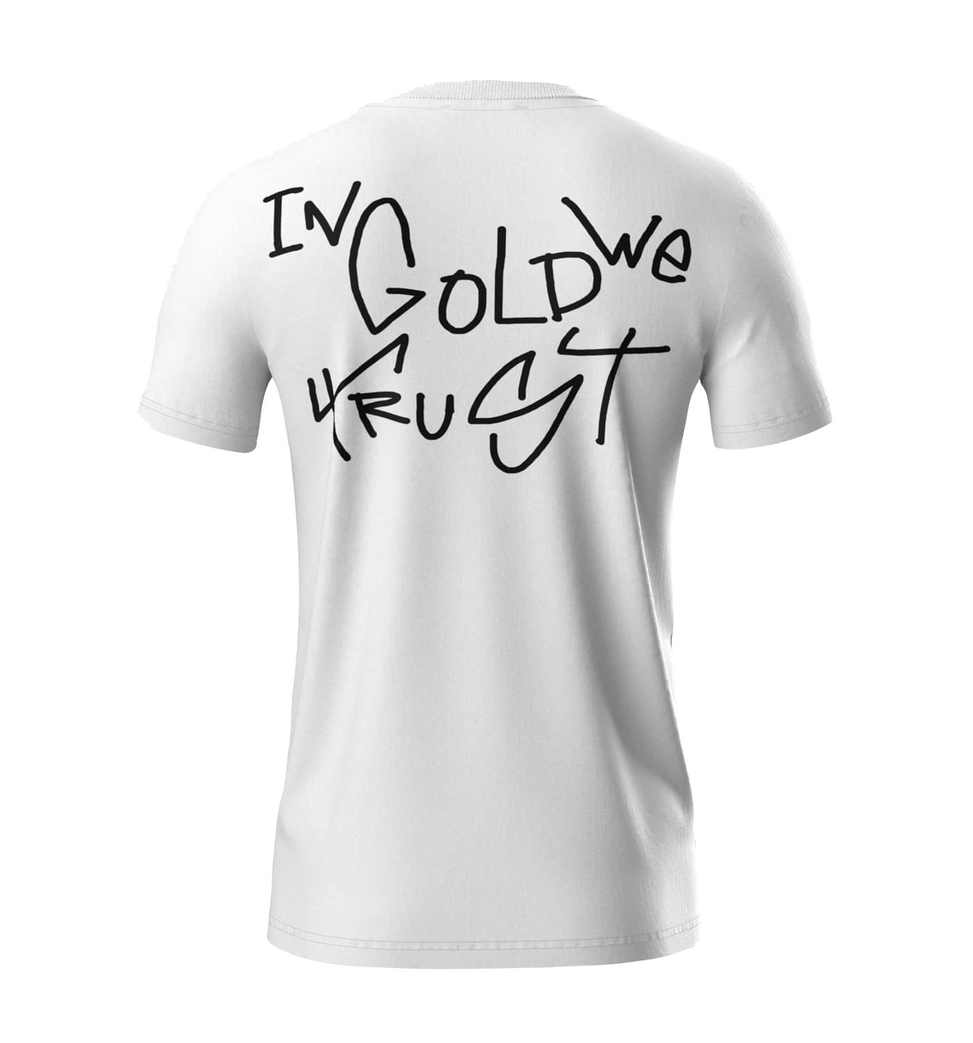 In Gold We Trust The Koston T-shirt Wit IGWTT-053