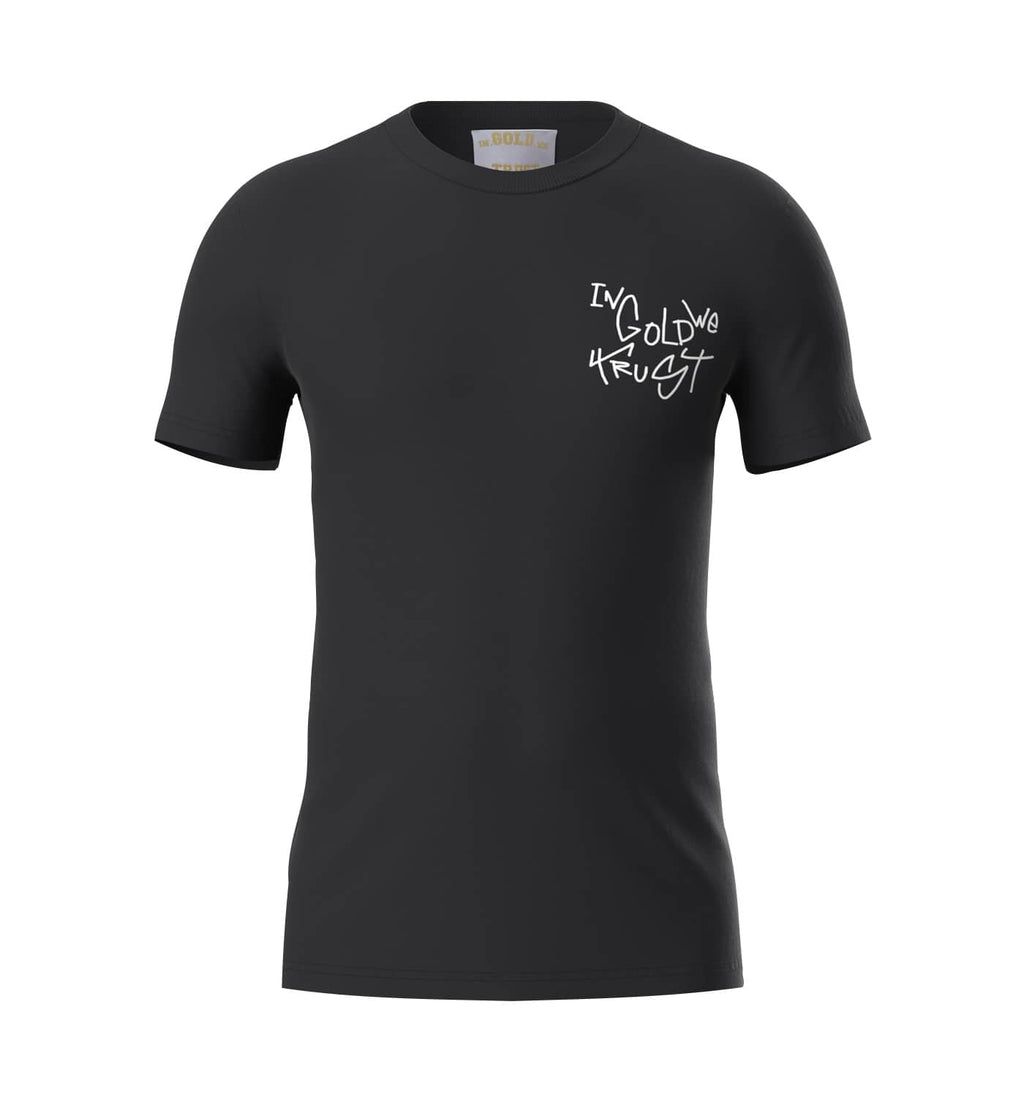 In Gold We Trust The Koston T-shirt Zwart IGWTT-053