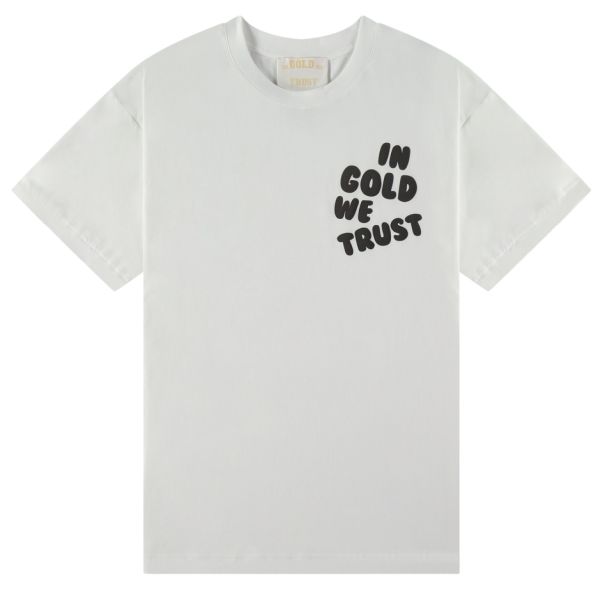 In Gold We Trust The Kush T-shirt Wit