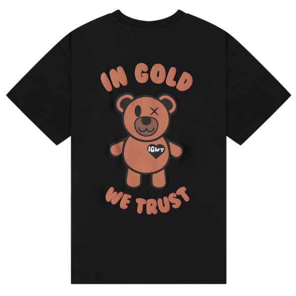 In Gold We Trust The Kush T-shirt Zwart