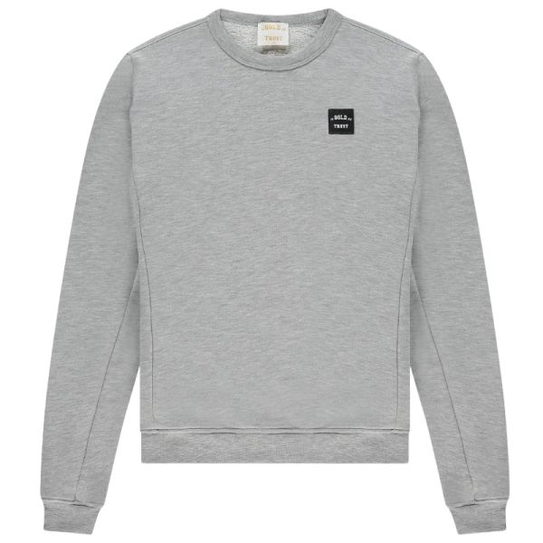 in gold we trust the lifetime sweater grijs