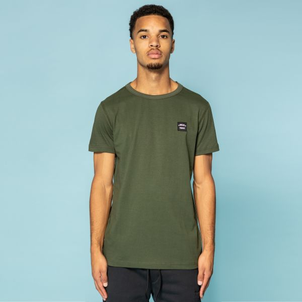 In Gold We Trust The Lock T-shirt Donker Groen