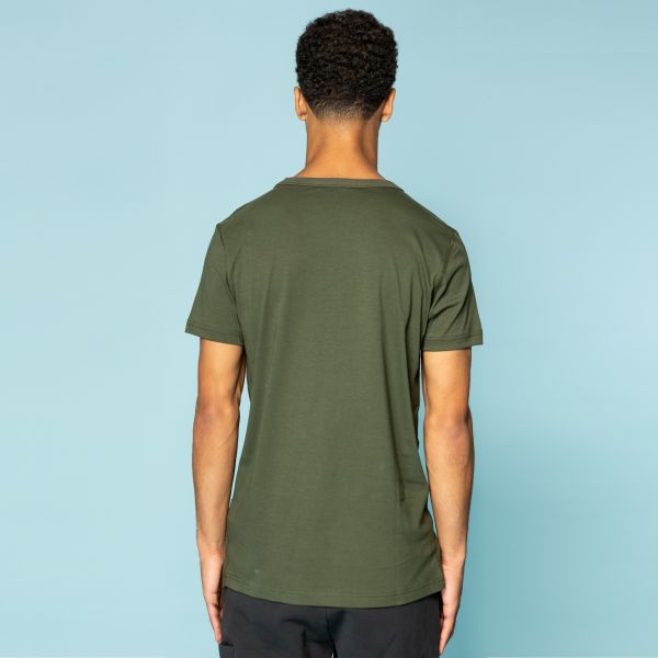 In Gold We Trust The Lock T-shirt Donker Groen