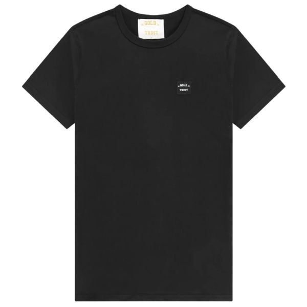 In Gold We Trust The Lock T-shirt Zwart