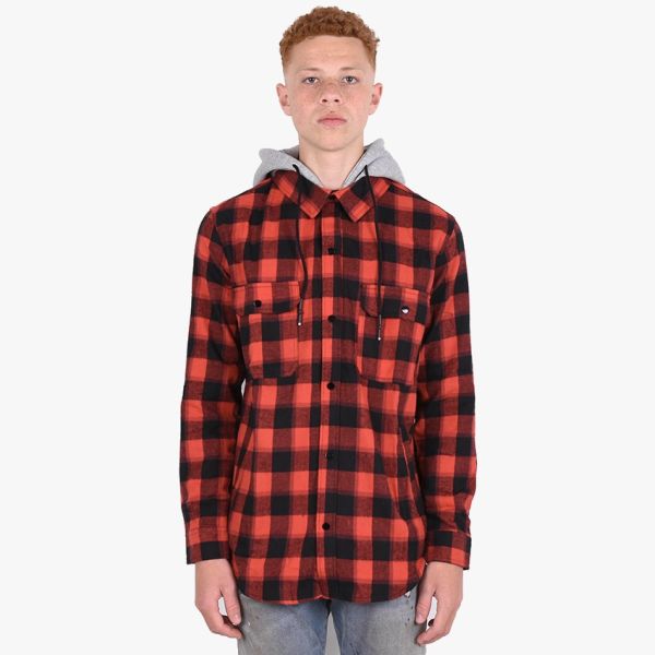 In Gold We Trust The Marvin Overshirt Rood