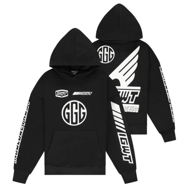 In Gold We Trust The Monaco Hoodie Zwart