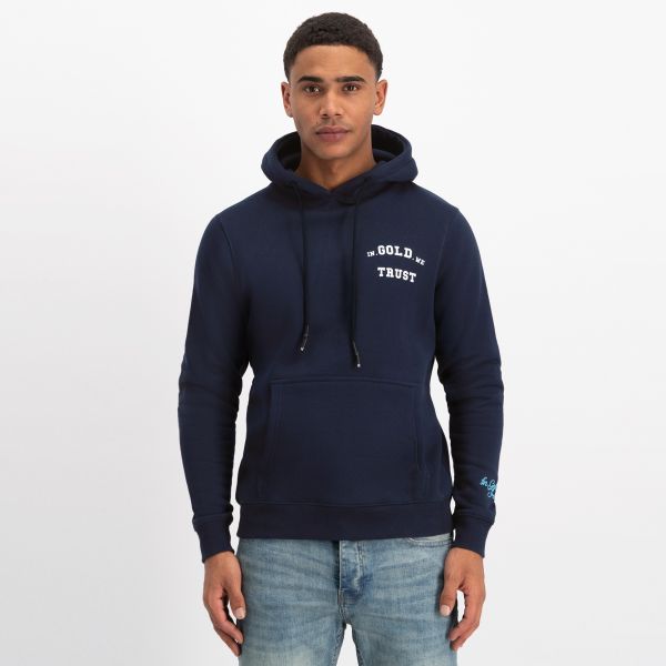 In Gold We Trust The Notorious Hoodie Navy